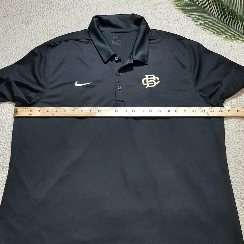 *Nike CB Black Gold Alumni Polo Shirt Size‎ XL